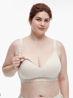 Momcozy busty cotton nursing bra 2xl NWT